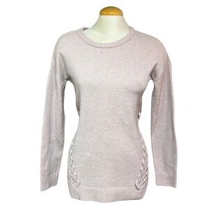 Pink Rose Women's Small Blush Pink Sweater